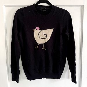 J Crew chicken sweater- Medium